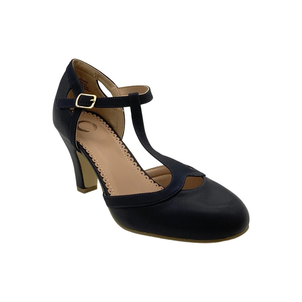 Journee Women's Olina Pump Navy - Medium
